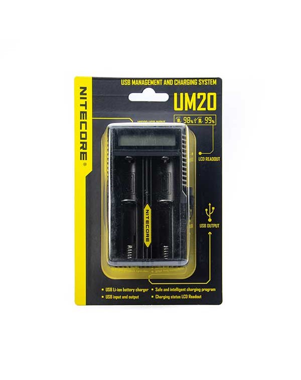 UM20 Battery Charger by Nitecore