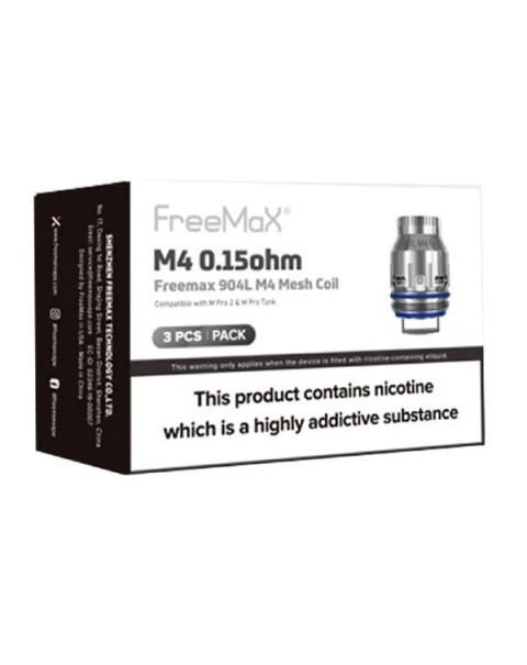 M Pro 2 Replacement Coils by Freemax