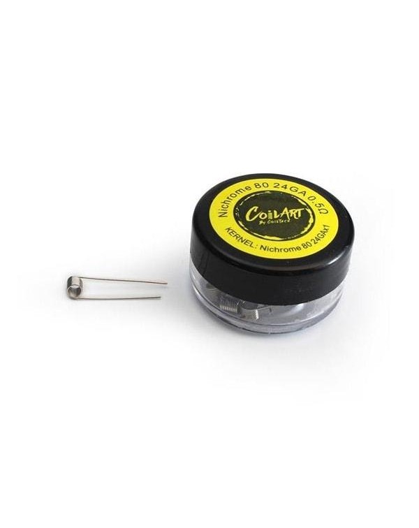 0.5ohm Premade Nichrome 80 Coils by CoilArt