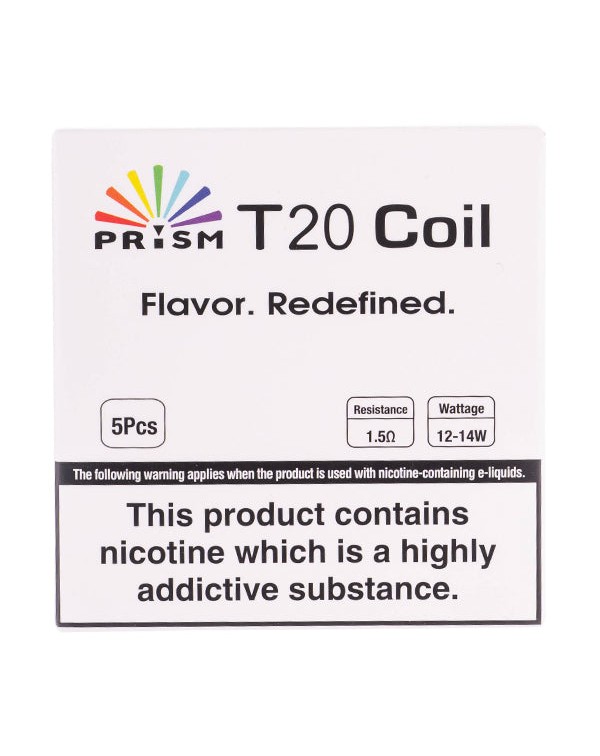 Prism T20 Coils - 5 Pack by Innokin