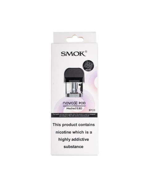 Novo X Replacement Pods by SMOK