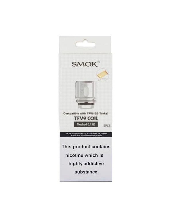 TFV9 Replacement Coils - 5 Pack by SMOK