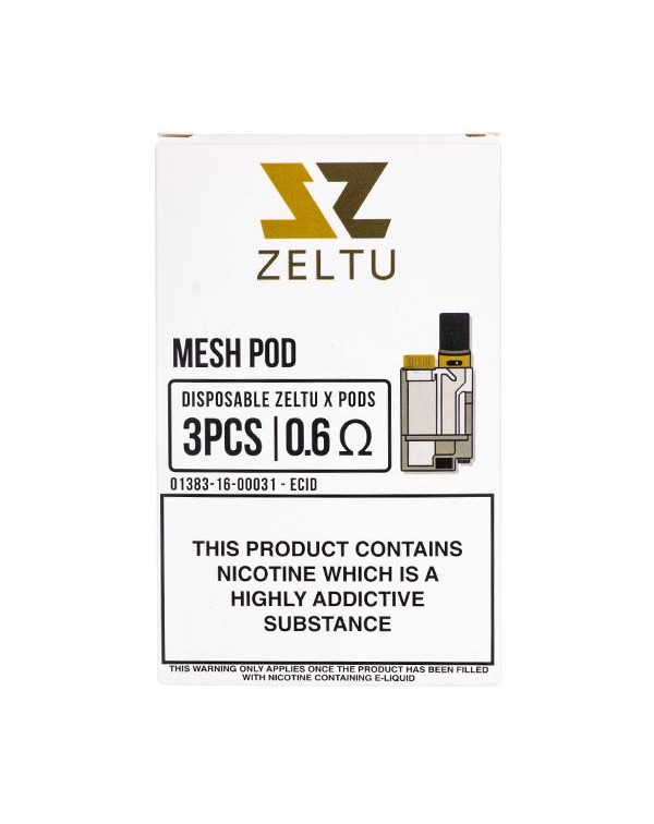 Refillable Pods for Zeltu X Pod Kit by Zeltu