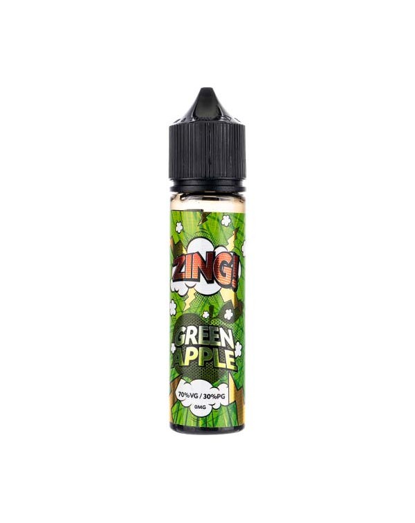 Green Apple Shortfill E-Liquid by Zing!