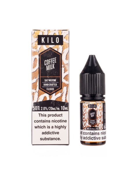 Coffee Milk Nic Salt E-Liquid by Kilo