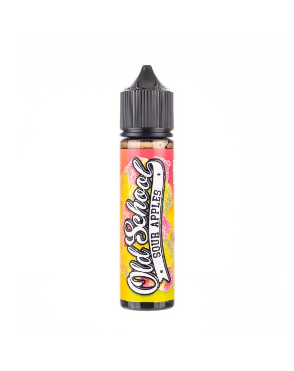 Sour Apples 50ml Shortfill E-Liquid by Old School