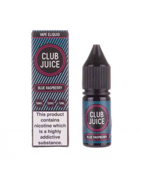 Blue Raspberry E-Liquid by Club Juice