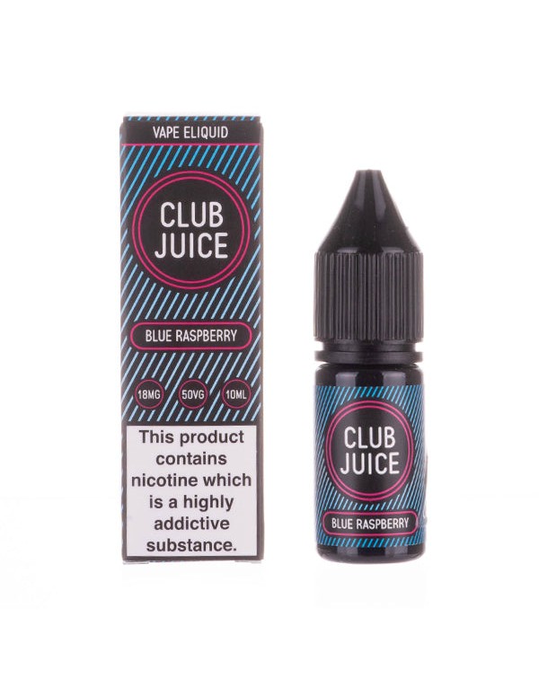 Blue Raspberry E-Liquid by Club Juice