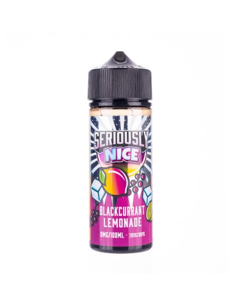 Cool Blackcurrant Lemonade 100ml Shortfill E-Liquid by Seriously Nice