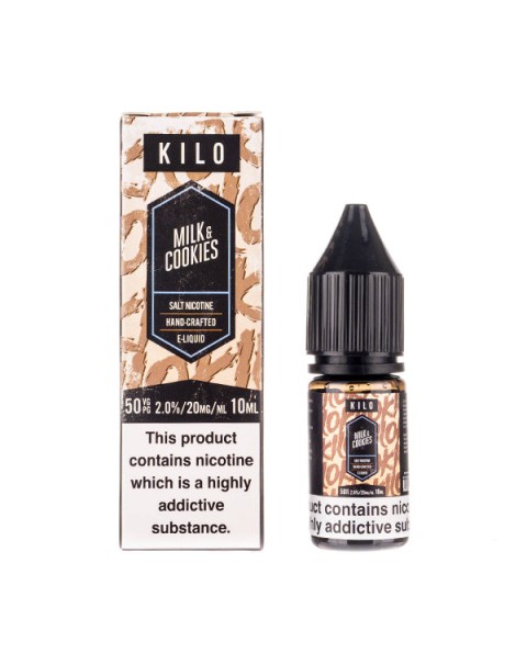 Milk & Cookies Nic Salt E-Liquid by Kilo