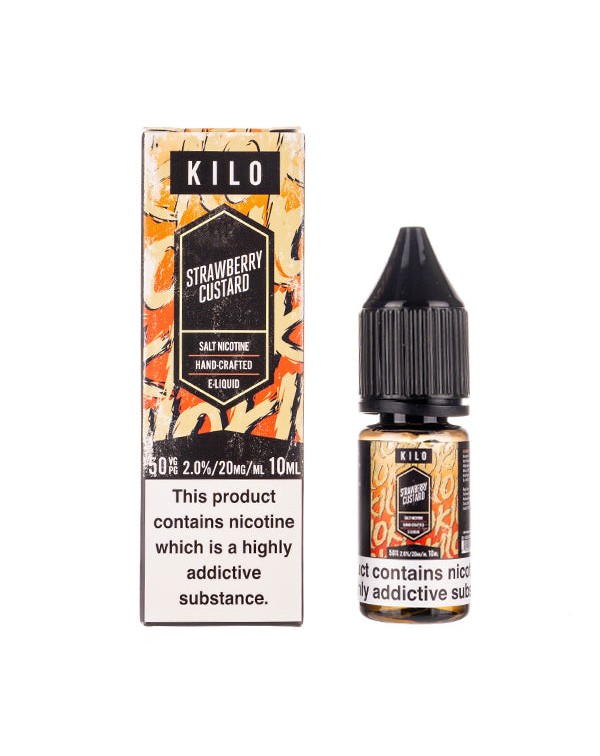 Strawberry Custard Nic Salt E-Liquid by Kilo