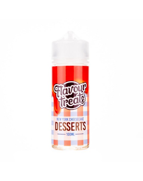 New York Cheesecake 100ml Shortfill E-Liquid by Flavour Treats