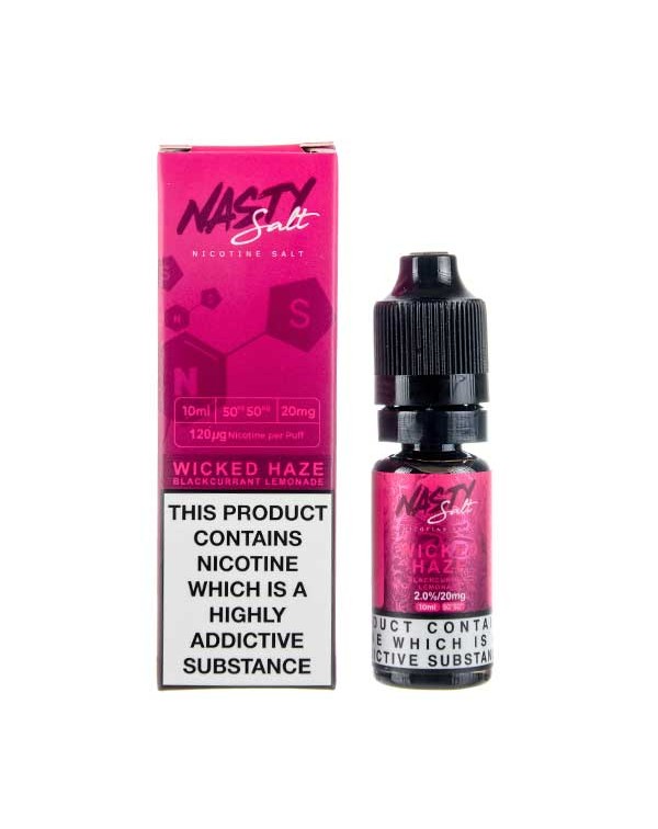 Wicked Haze Nic Salt E-Liquid by Nasty Juice