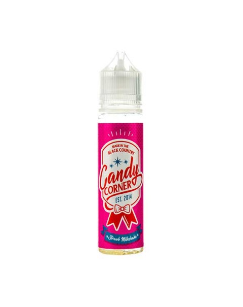 Strawberry Milkshake Shortfill E-Liquid by Candy Corner