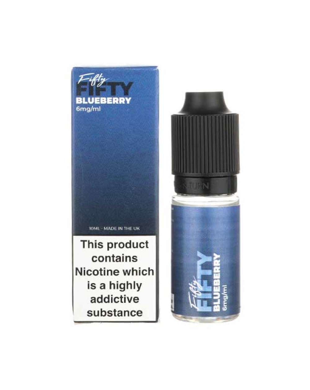 Blueberry E-Liquid by VS Fifty-50 - 4 for £10 | E-Liquid