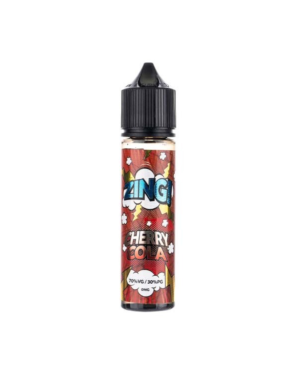 Cherry Cola Shortfill E-Liquid by Zing!