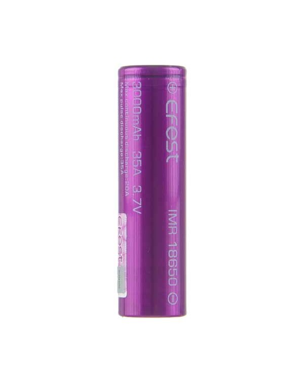 IMR 18650 3000mAh 35A Battery by Efest