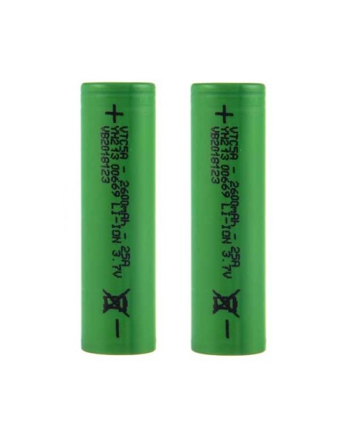 VTC5 18650 Battery by Sony - Pack of 2
