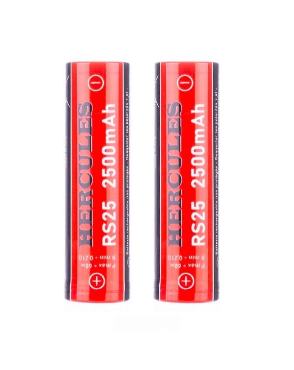 Hercules RS25 2500mAh 18650 Battery By FumyTech - ...