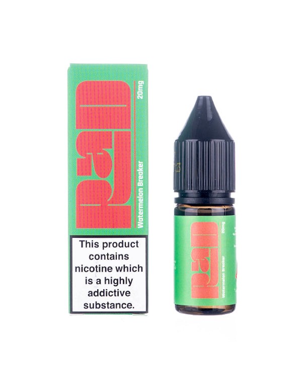 Watermelon Breaker Nic Salt E-Liquid by RAD Salts