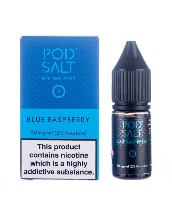 Blue Raspberry Nic Salt E-Liquid by Pod Salt