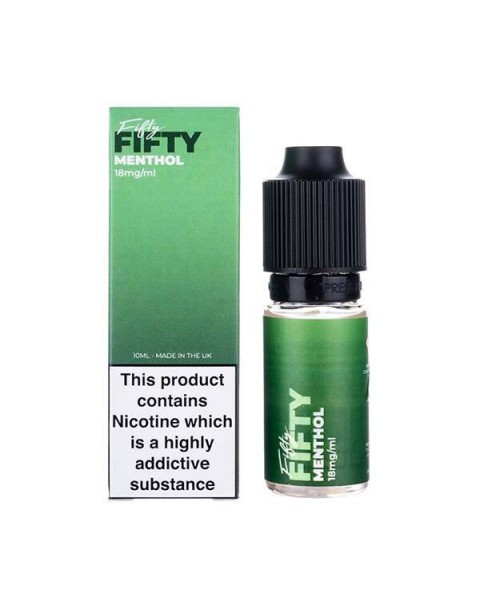 Menthol E-Liquid by VS Fifty Fifty