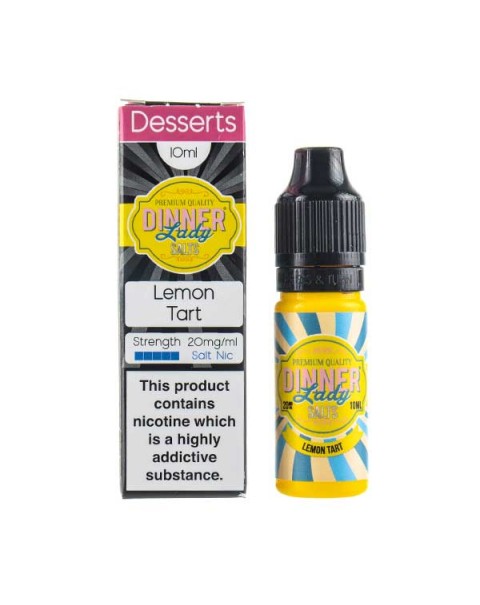 Lemon Tart Nic Salt E-Liquid by Dinner Lady